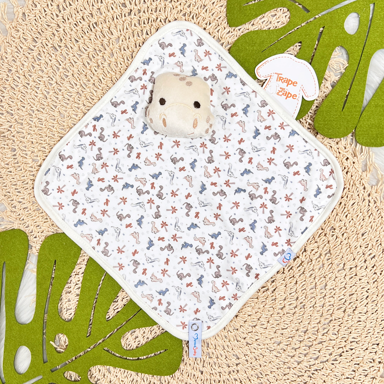 Naninha Enxoval - Dinossauro Baby - Areia